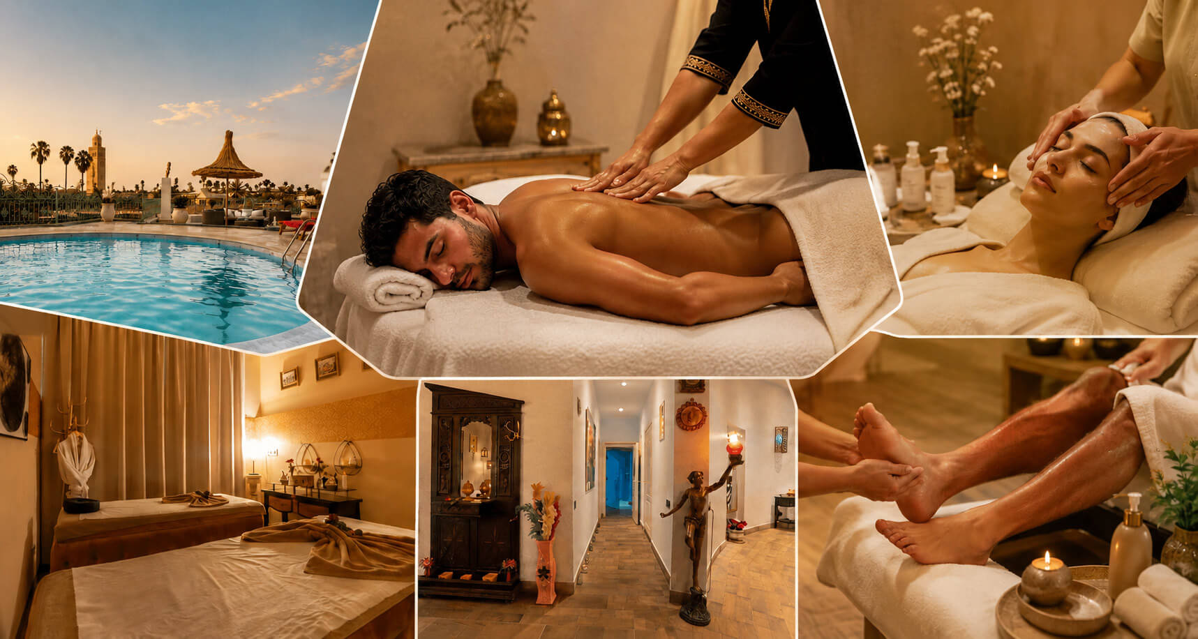 Salon d’accueil du Sillage Palace Spa